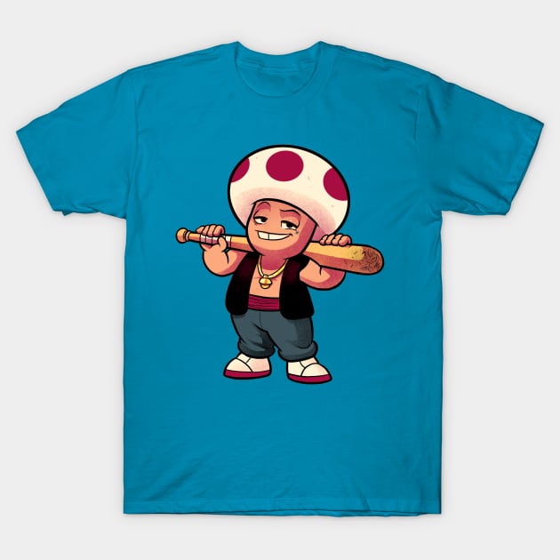 The Mushroom Gang Enforcer T-Shirt by BrunoMota